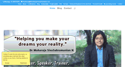 Desktop Screenshot of drmaharajasivasubramanian.com